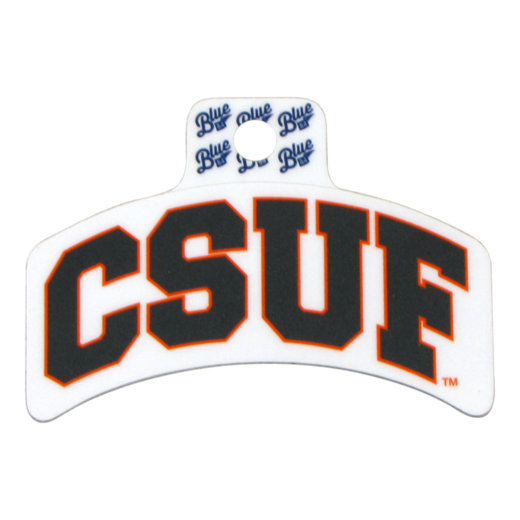 Arched CSUF Decal